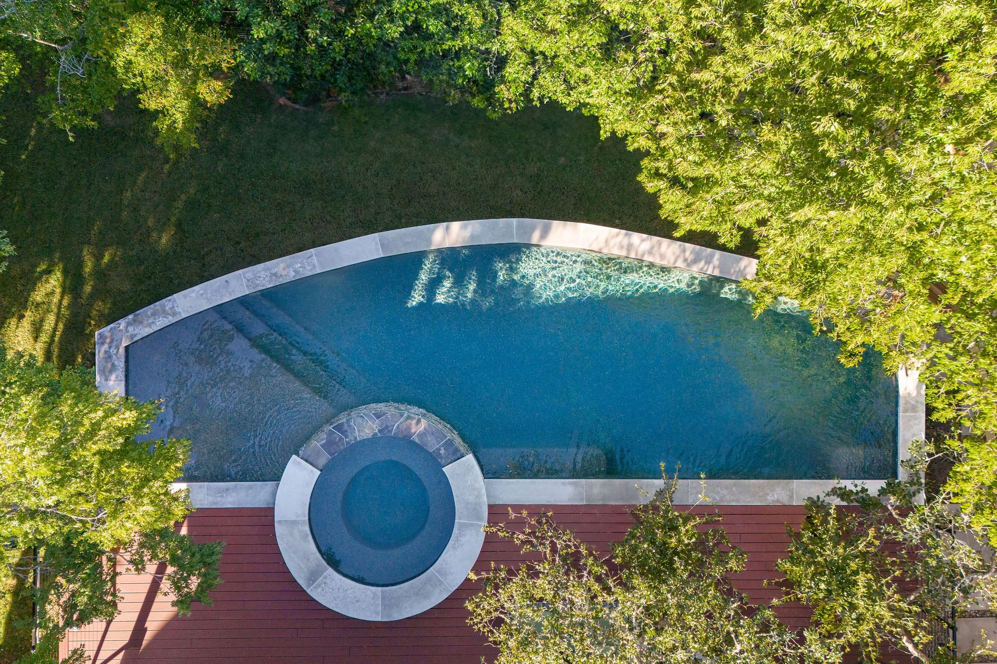 Freeform Pools built by Modern Pools in Austin, Texas